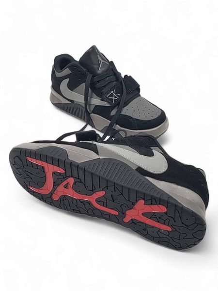 Travis Scott × Nike Jordan Cut The Check •Black Grey• 1001 фото