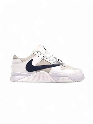 Travis Scott × Nike Jordan Cut The Check •White Navy• 1002 фото